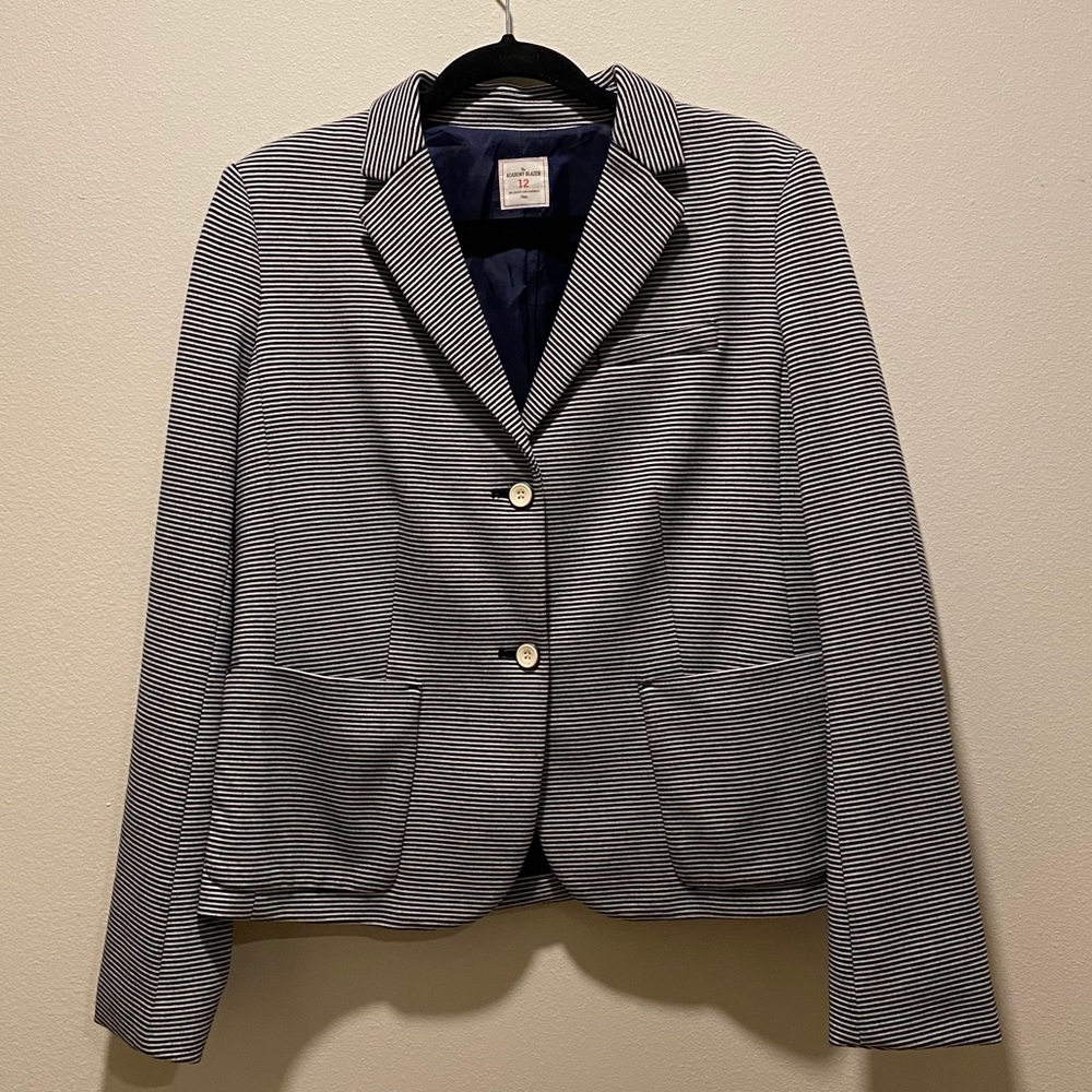 Gap Academy Blazer - Navy & White Stripe